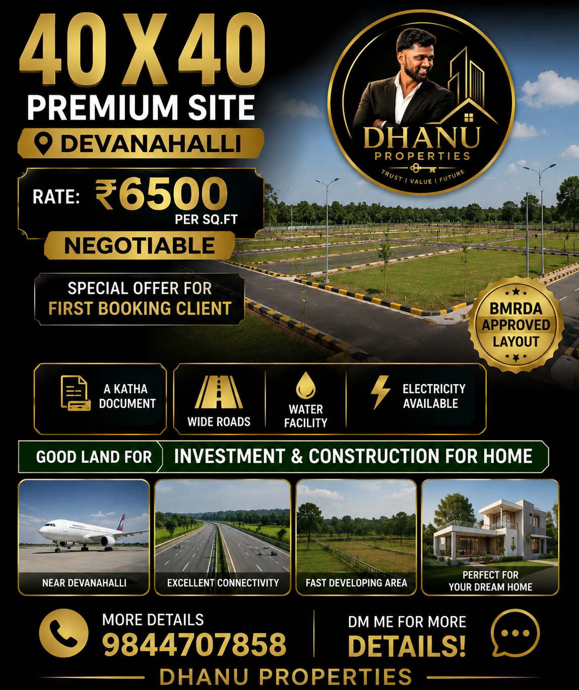 Premium Residential Site in Devanahalli photo 1