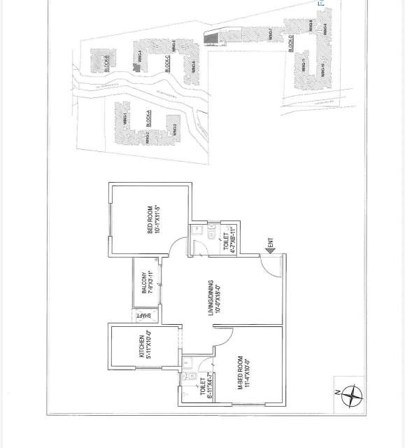 Premium 2 BHK Apartment at Sattva Aeropolis photo 6